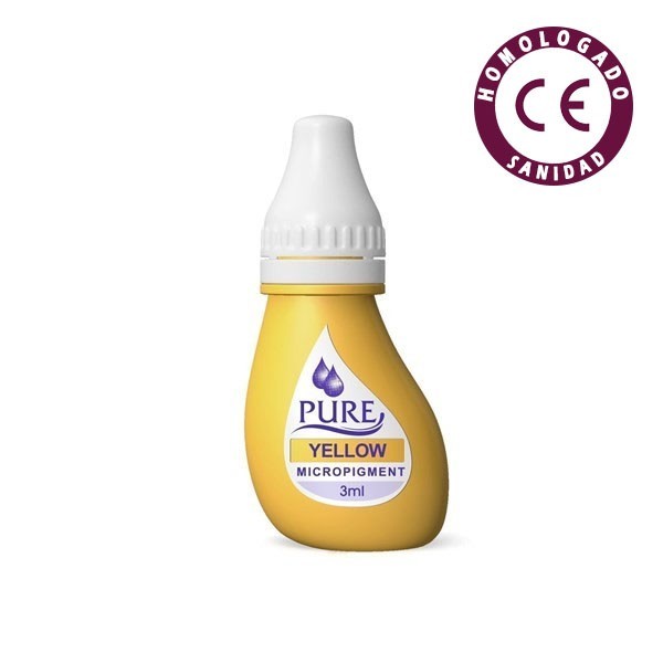 PIGMENTO BIOTOUCH YELLOW (MATIZADOR DE CEJAS,ACLARA SIN PERDER BRILLO)