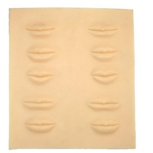 PLANTILLA SILICONA 3-D DE LABIOS MICROPIGMENTACION