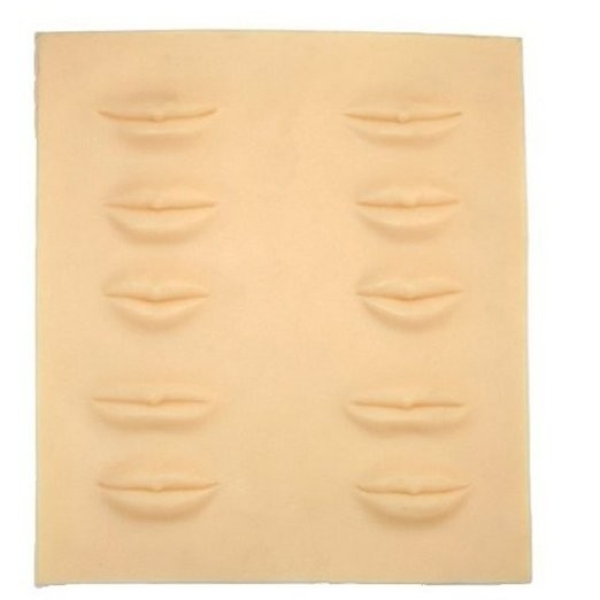 PLANTILLA SILICONA 3-D DE LABIOS MICROPIGMENTACION