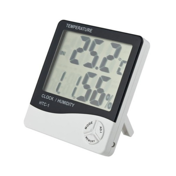 TERMÓMETRO-MEDIDOR DE HUMEDAD DIGITAL LCD