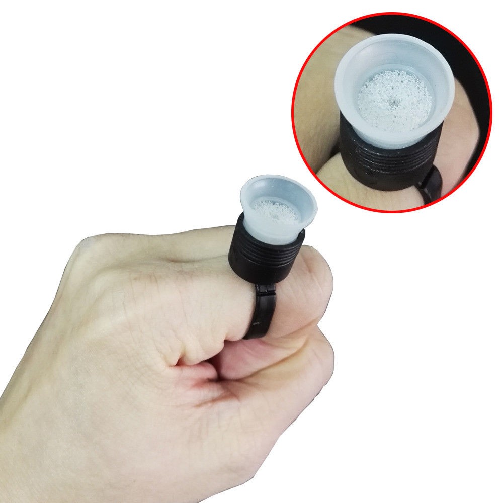 PACK DE 20 ANILLOS CON VASITO Y ESPONJA
