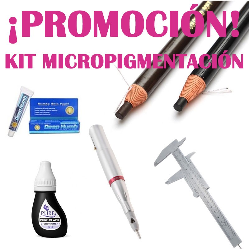 KIT COMPLETO PROFESIONAL PARA MICROPIGMENTACION