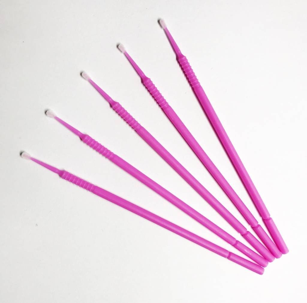 100 MICROBRUSHES-MICRO CEPILLOS
