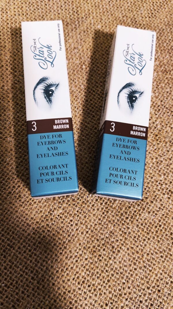 TINTE PARA CEJAS Y PESTAÑAS MARRÓN NATURAL
