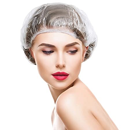 GORROS TRANSPARENTES DESECHABLES 100 UNIDADES