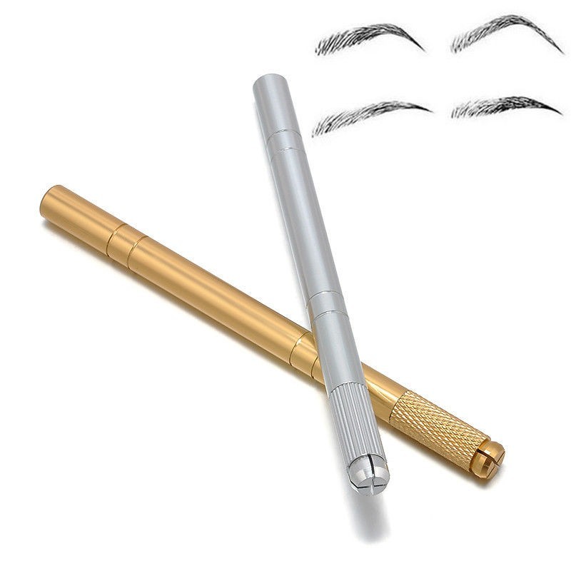 2 PLUMAS PARA MICROBLADING DE ACERO PROMOCIÓN
