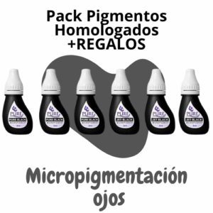 PACK PIGMENTOS HOMOLOGADOS MICROPIGMENTACIÓN OJOS