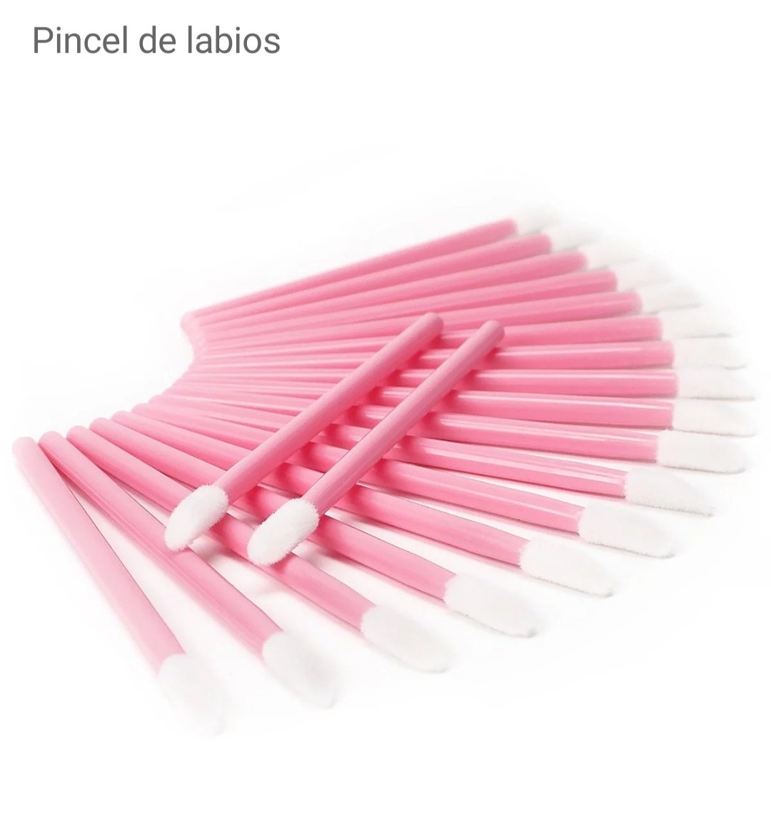 CEPILLOS DE LABIOS DESECHABLES PAQUETE DE 50 UNIDADES
