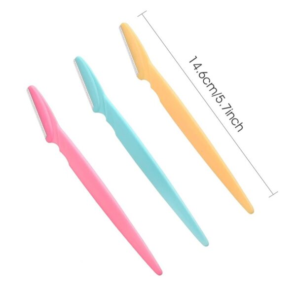 RASURADORA/CUCHILLA PARA DEPILACION DE CEJAS (10 UNIDADES)