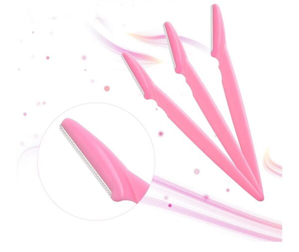 RASURADORA/CUCHILLA PARA DEPILACION DE CEJAS (10 UNIDADES)