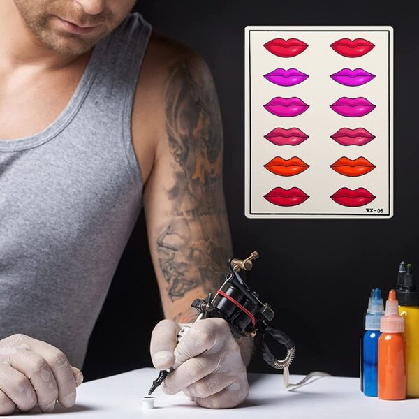 PLANTILLA LATEX DE 12 LABIOS PARA PRACTICAS