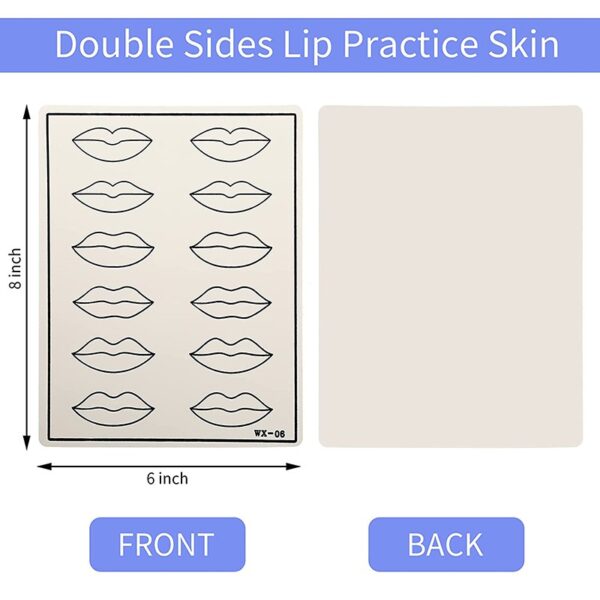 PLANTILLA LATEX DE 12 LABIOS PARA PRACTICAS
