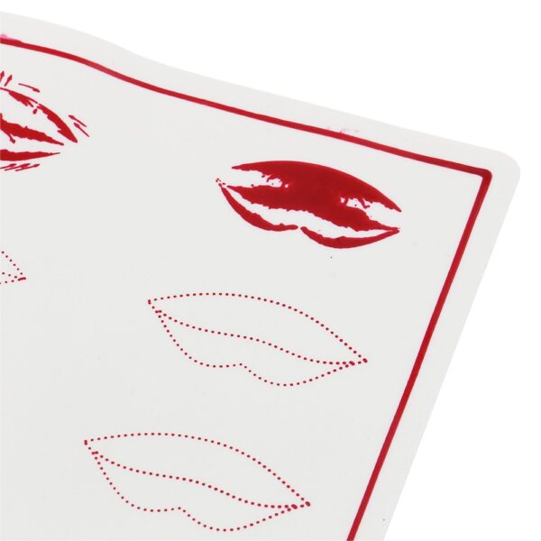 PLANTILLA PUNTEADA LATEX PARA PRACTICAS LABIOS 3D ACUARELA