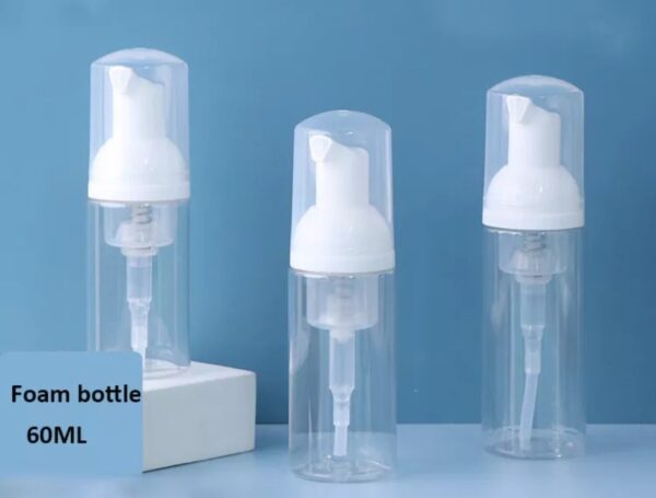 BOTE DE FOAM 60 ML ENVASE TRANPARENTE