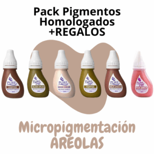 PACK 6 PIGMENTOS HOMOLOGADOS AREOLAS BIOTOUCH