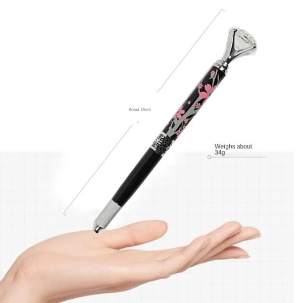 PLUMA MANUAL ACERO MICROBLADING DIAMOND