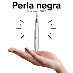 DERMOGRAFO DIGITAL BIOMASER P300 PERLA NEGRA + 5 AGUJAS DE REGALO + PLANTILLA PRACTICAS