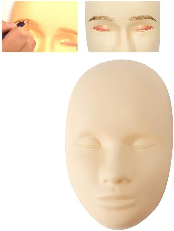 PLANTILLA DE SILICONA ROSTRO(SOLO LA CARA SUPERIOR)