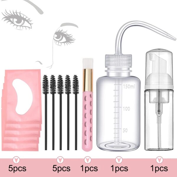 KIT DE LIMPIEZA PARA EXTENSIÓN DE PESTAÑAS