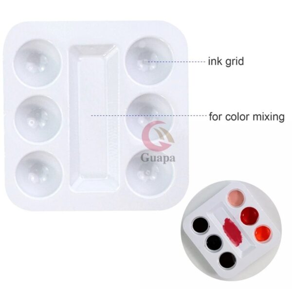 CAJA CON 30 BANDEJAS DESECHABLES PARA TINTA DE TATUAJE
