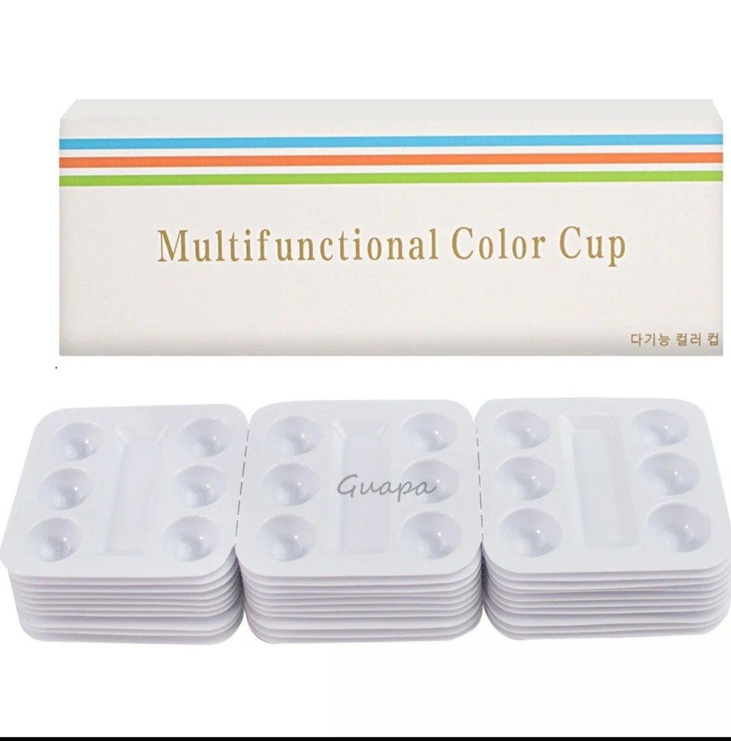 CAJA CON 30 BANDEJAS DESECHABLES PARA TINTA DE TATUAJE