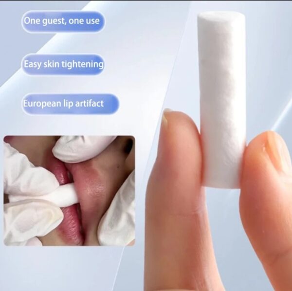 LÁPIZ DE ALGODÓN DESECHABLE PARA TATUAJE DE LABIOS(100 Piezas)