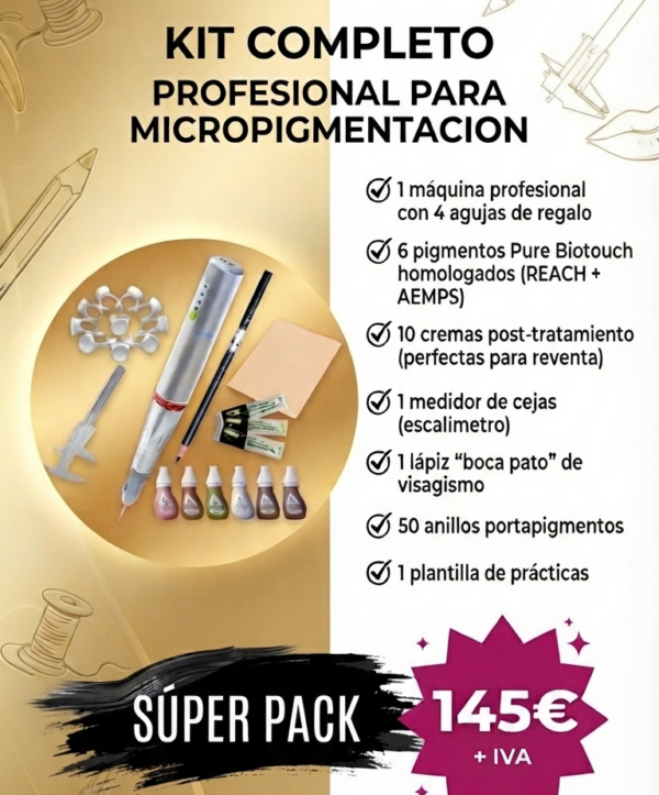 KIT COMPLETO DEMICROPIGMENTACION PARA OJOS Y LABIOS