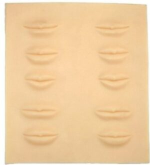 PLANTILLA SILICONA 3-D DE LABIOS MICROPIGMENTACION