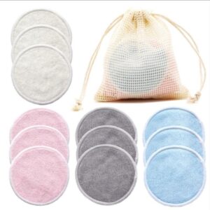 ALMOHADILLAS DESMAQUILLANTES DE BAMBÚ REUTILIZABLES 10UND