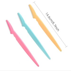 RASURADORA/CUCHILLA PARA DEPILACION DE CEJAS (10 UNIDADES)