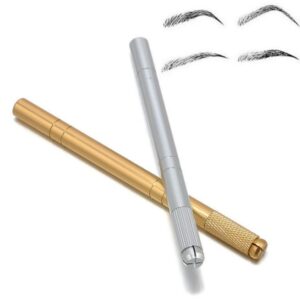 2 PLUMAS PARA MICROBLADING DE ACERO PROMOCIÓN
