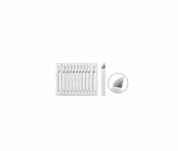 10 AGUJAS NANOBLADING 9 FLEX NANO 0.16MM TRAZO HIPERREALISTA