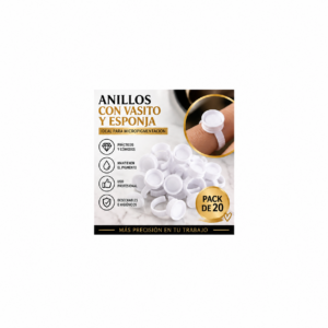 file_00000000aba881f48974fdf25e381bb8 PACK DE 20 ANILLOS CON VASITO Y ESPONJA